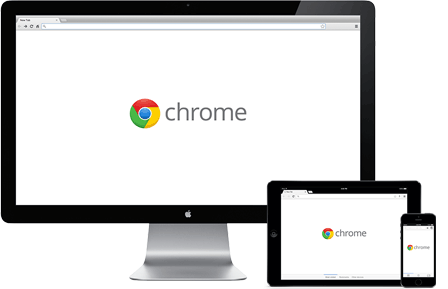 chrome在桌機、平板、手機